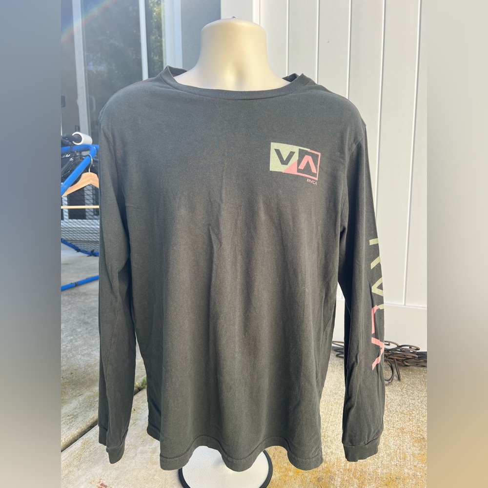 RVCA Charcoal Standard Wash Tee